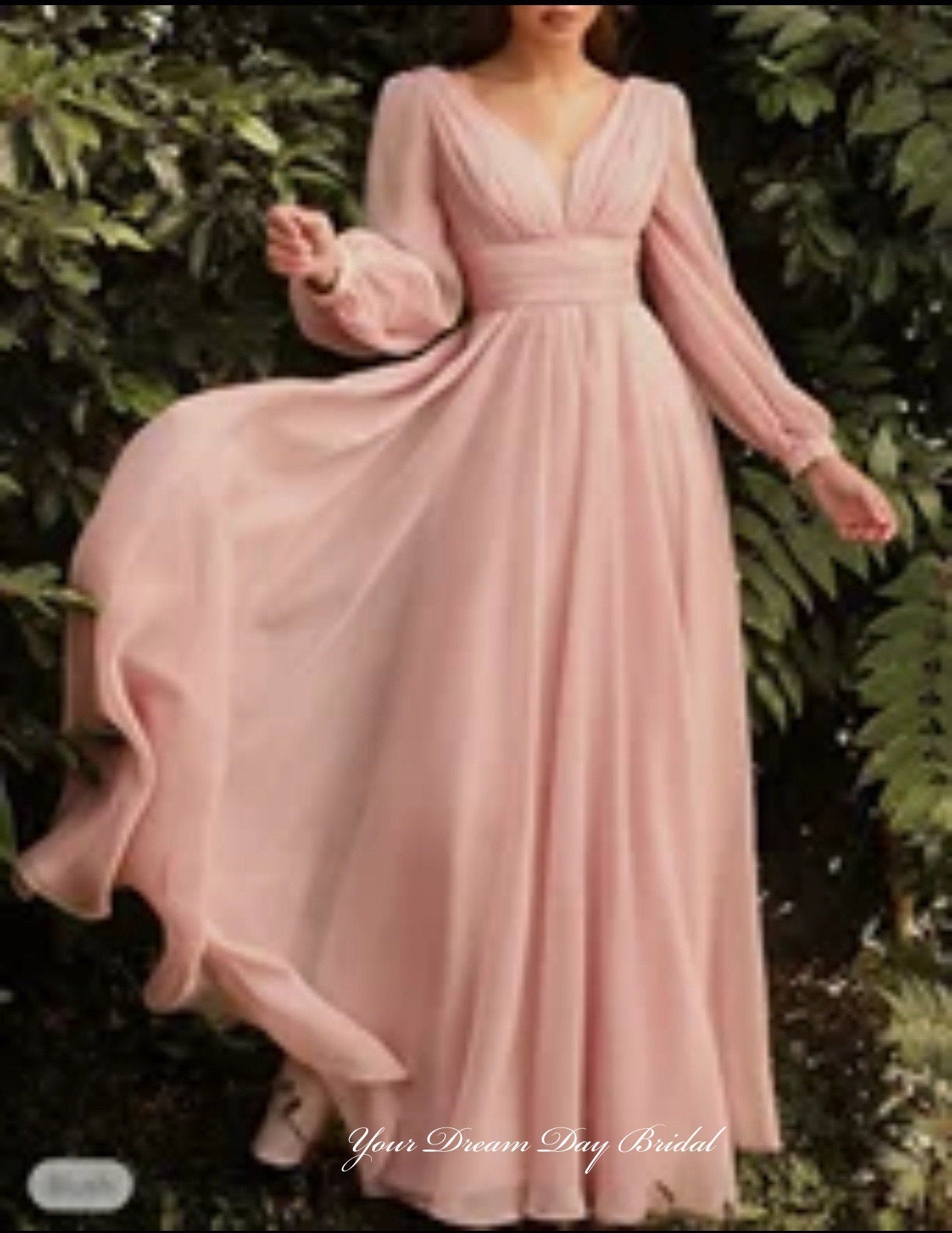 Elegant Chiffon A - Line Mother of the Bride Gown - Your Dream Day Bridal