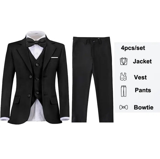 Four Piece Ring Bearer Suit - Your Dream Day Bridal