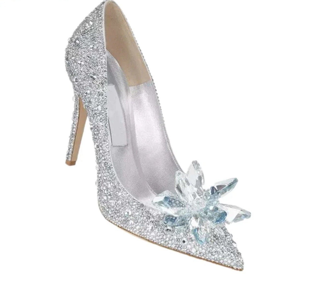 Rhinestone WOW Bridal Pumps 3.5” Heel - Your Dream Day Bridal